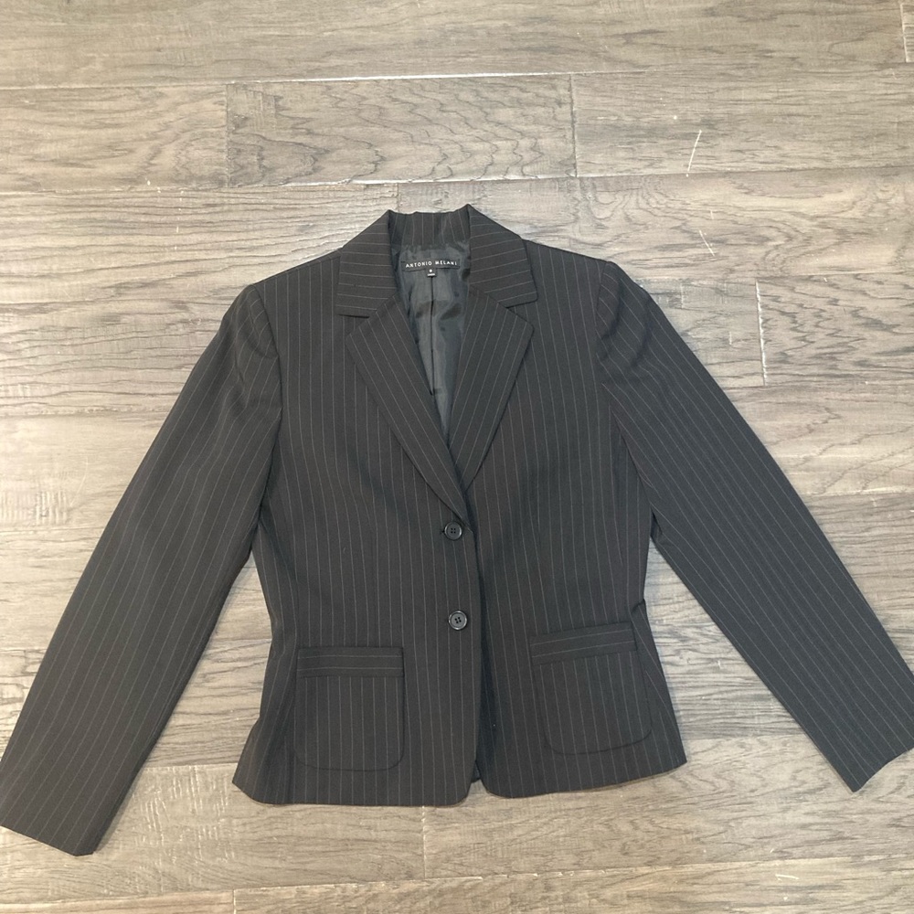 Antonio Melani pin striped blazer size 8